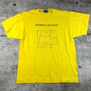 Vintage Gilbert & Sullivan Shirt Screen Stars Best Size Large/medium